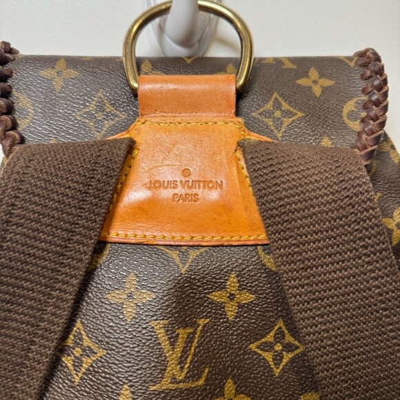 Vintage Boho Louis Vuitton Fringe Backpack - Picture 7 of 16